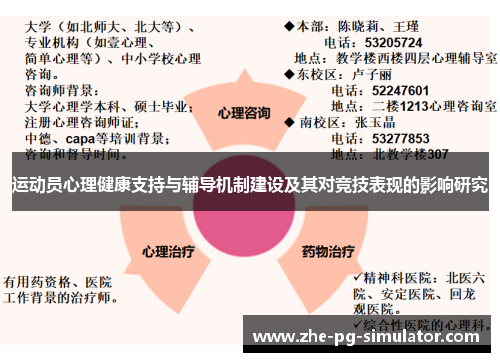 运动员心理健康支持与辅导机制建设及其对竞技表现的影响研究